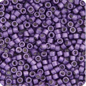 11/0 5.2g Vial Purple Eggplant Galvanized-Dyed (1185V)