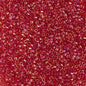 11/0 5.2g Vial Fancy Lined Siam (2374V)
