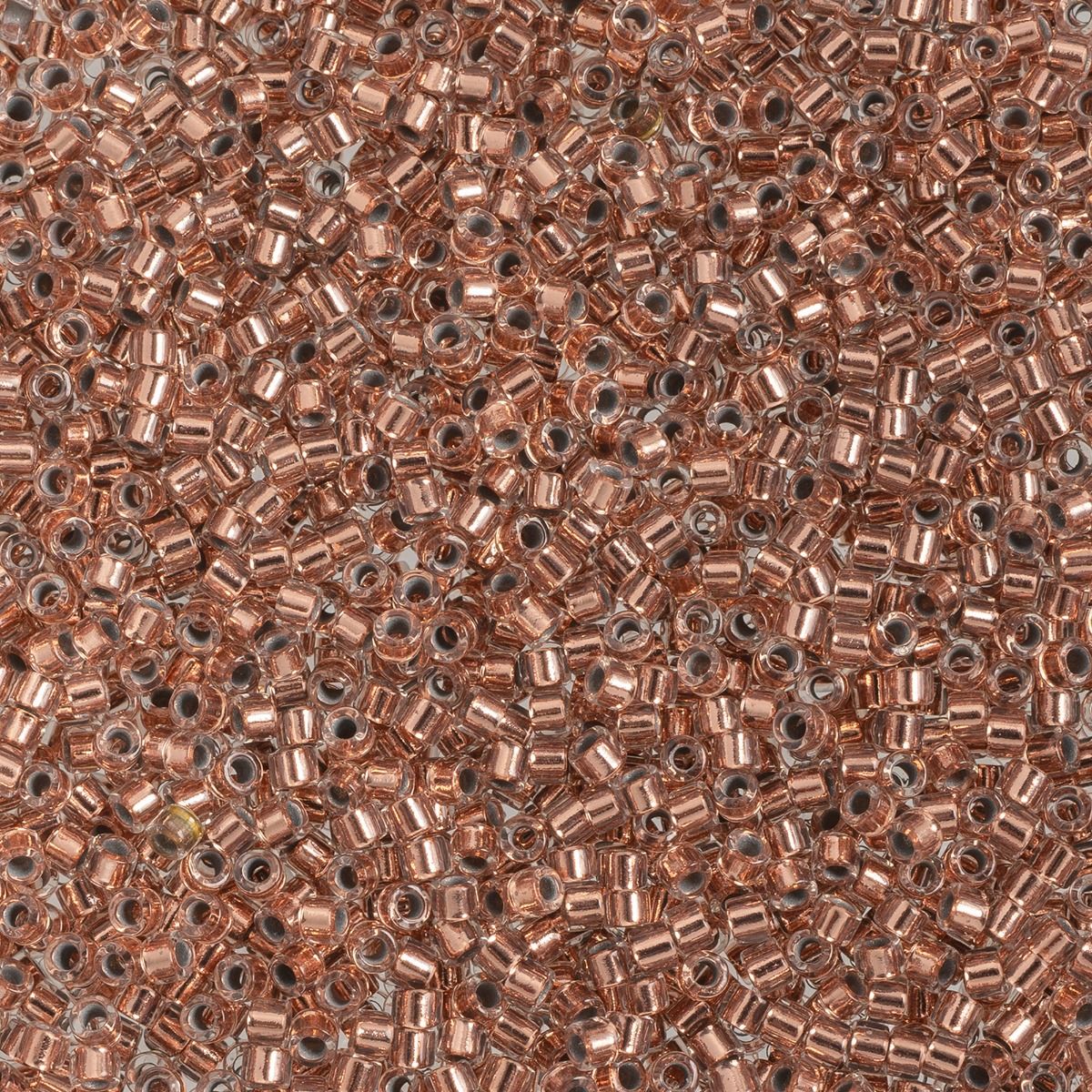 11/0 5.2g vial Copper Crystal Lined (0037V)