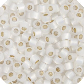 11/0 - White Opal Silver Lined (0221)