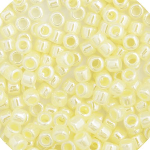 11/0 RD Pale Yellow Ceylon Lined-Dyed (0232V)