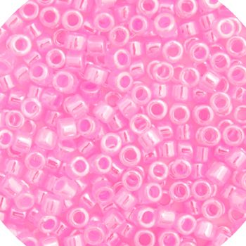 11/0 5.2g Vial Dark Crystal Pink Ceylon Lined-Dyed (0246V)