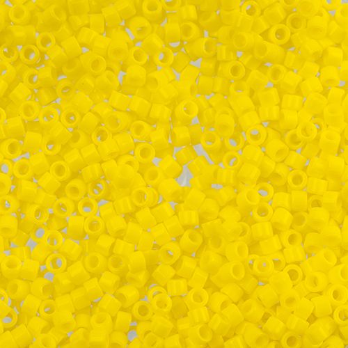 Miyuki Delica 11/0 5.2g Vial Yellow (0721V)