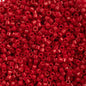 11/0 5.2g bright red Matt dyed  (0791V)