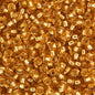 Miyuki Seed Bead 11/0 apx.22g Dark Gold Silver Lined (0004V)