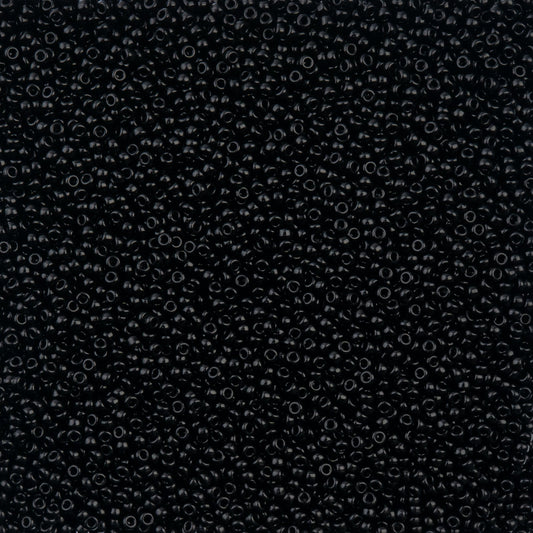 11/0 (250g) Opaque Black (0401)