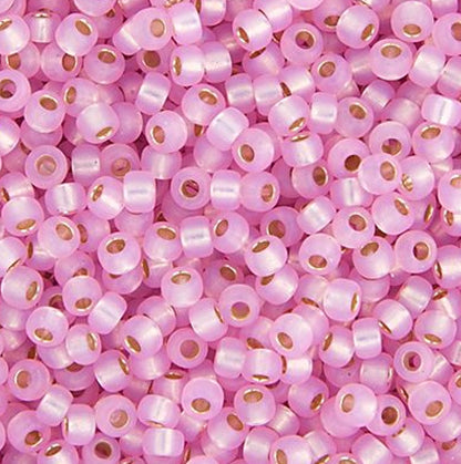 Miyuki Seed Pink S/L dyed alabaster 11/0 22g (0643V)