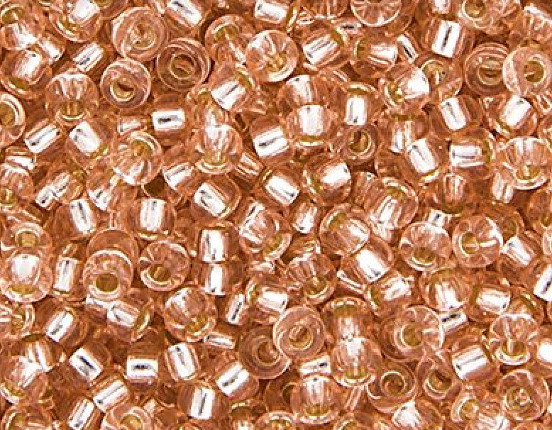 11/0 Pink Mist Silver Lined APX.22g (0023V)