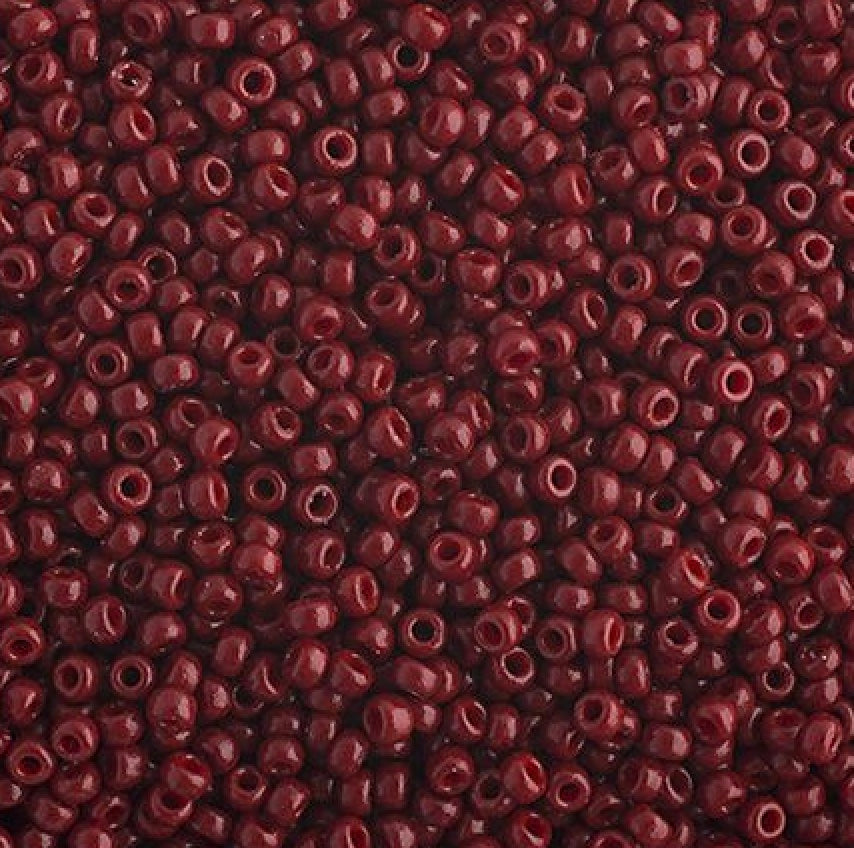 11/0 apx.22g Light Maroon Opaque Duracoat (4469V)