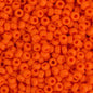 11/0 in Orange Opaque 22g (0406v)