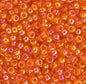 11/0 apx.22g Lt.Orange Transparent AB (0253V)