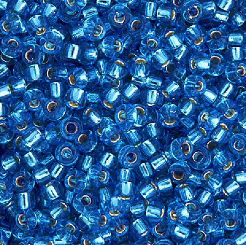 11/0 S/L Sapphire Silver 22g (0019V)