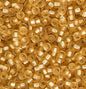 11/0 apx.22g Gold Silver Lined Semi-frosted (1902V)