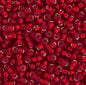 11/0 apx.22g Ruby Silver Lined (0011V)