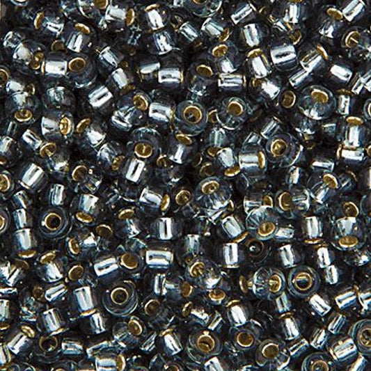 Miyuki Seed Bead 11/0 apx.22g Grey Silver Lined (0021V)