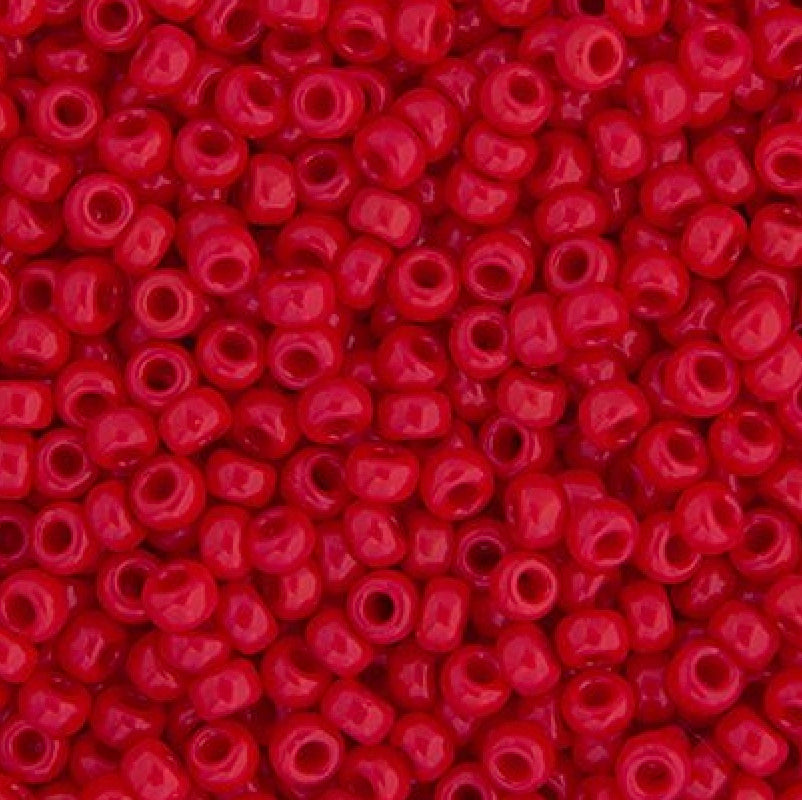 11/0 apx.22g Red Opaque (0408V)
