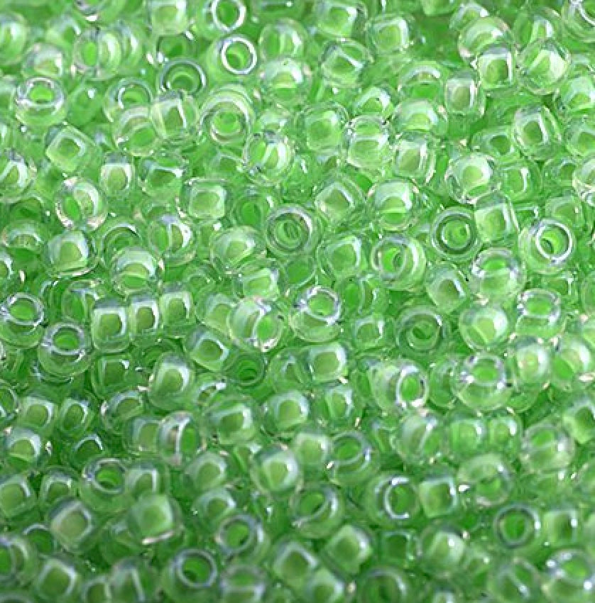 11/0 apx.22g Lime Green Luminous Neon C/L  (1120V)