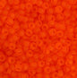 11/0 orange transparent Matte APX.22g (0138FV)
