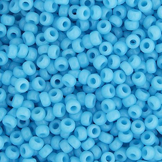 11/0 in Lt.Blue Opaque 22g. (0413V)