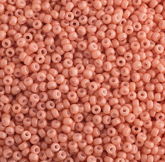 11/0 miyuki Medium salmon pink opaque duracoat (4462V)
