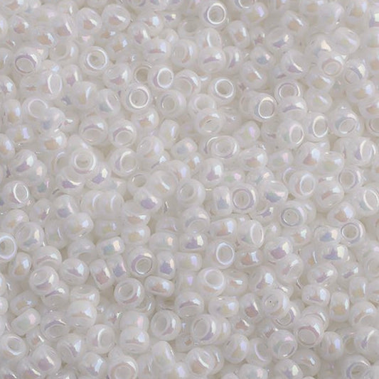 11/0 apx.22g White Pearl AB (0471V)