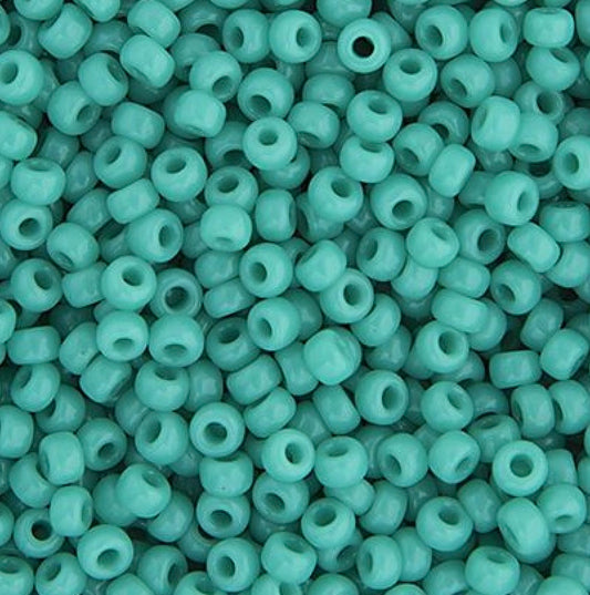 Miyuki Seed Bead 6/0 apx.22g Turquoise Green Opaque (0412v)