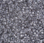 11/0 apx.22g Spkl Pewter Lined Crystal (0242V)