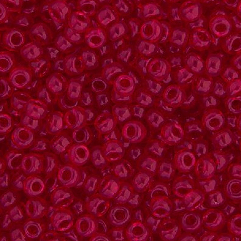 11/0 apx.22g Ruby Transparent (0141V)