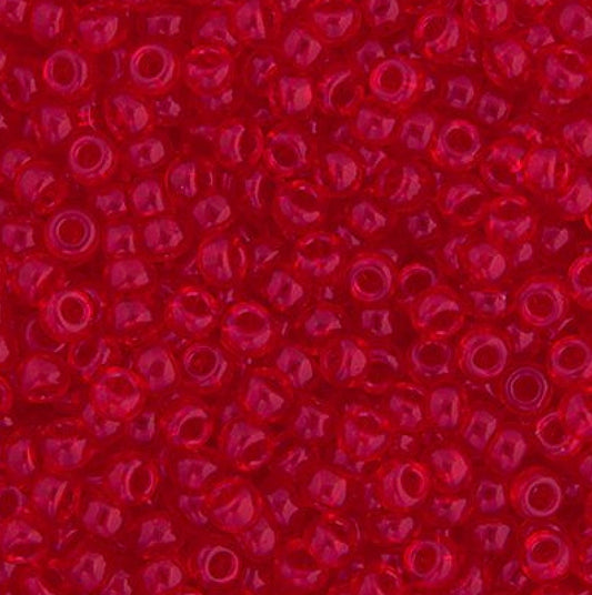 11/0 apx.22g Red Orange Transparent (0140V)