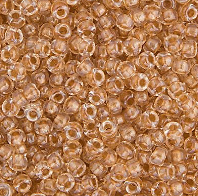 11/0 apx.22g Cry. Sparkled Met. Gold Lined (0234V)