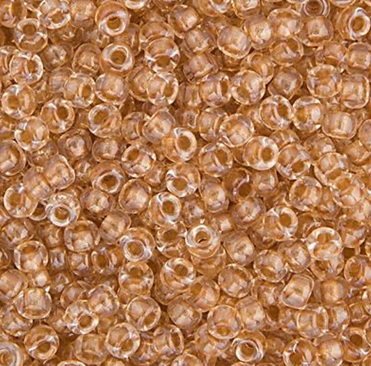11/0 apx.22g Cry. Sparkled Met. Gold Lined (0234V)