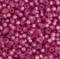 11/0 apx.22g Dark Rose S/L Dyed Alabaster (0645V)
