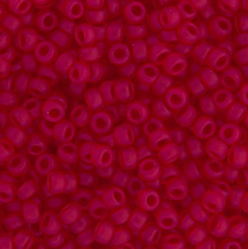 11/0 Ruby Trans Matte APX.22g (0141FV)