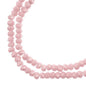Rondelle 2 Strand 7in 1.5x2.5mm Opaque Mauve