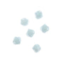 Bicone 2Strand 7in (apx96pcs) 4mm Opaque Light Blue