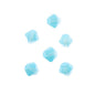 Bicone 2Strand 7in (apx96pcs) 4mm Opaque Blue