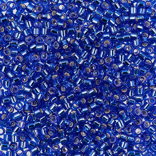 11/0 delica sapphire s/L (0047V)