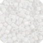 11/0 5.2g vial White AB Lined-Dyed (0066V)