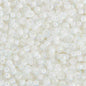 11/0 (22gms) Lined-Dyed white ab (0284V)