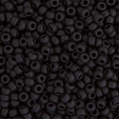 11/0 Black Matte 22g (0401FV)