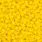 11/0 - Yellow Opaque 250gms Bulk Bag (0404)