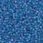 Matte Light Blue AB Miyuki Delica Beads 10/0 (0862V)