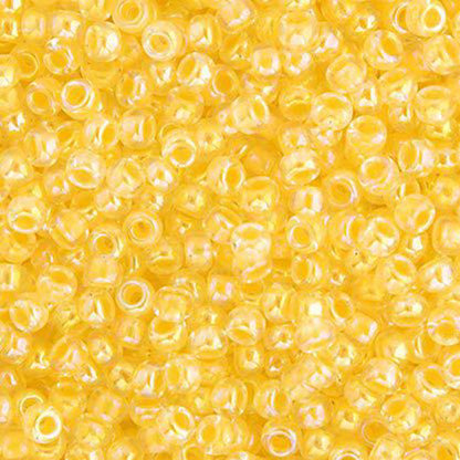 11/0 APX.22g Miyuki  Pale Yellow lined-dyed AB (22g) (0273V)
