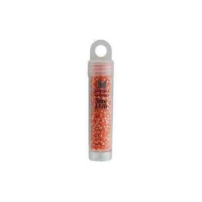 11/0 RD - Orange Mandarin Opaque Luster 5.2g (1563V)