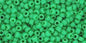 11/0 dk green op m