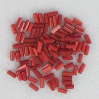 #2 bugle red satin