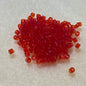 Transparent Red Orange Miyuki Delica 10/0 (0704V)