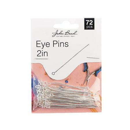 Must Have Findings Metal Silver 22ga 2 pins for Jewelry Making Findings