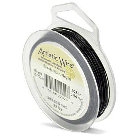 Artistic Wire 22GA BLK 15YD