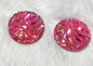 Pink chief head resin cabs 25 mm